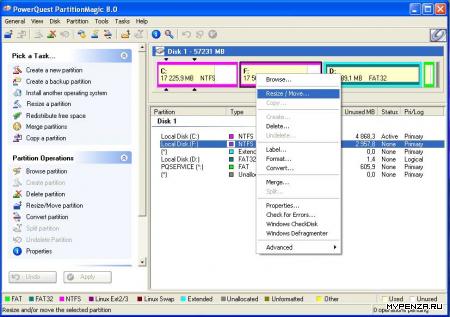  PowerQuest Partition Magic       "" 