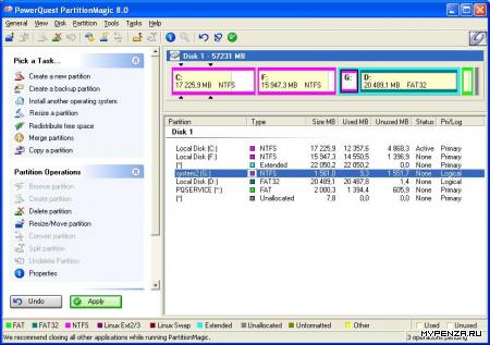  PowerQuest Partition Magic       "" 